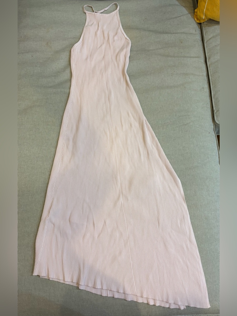 Light pink midi dress